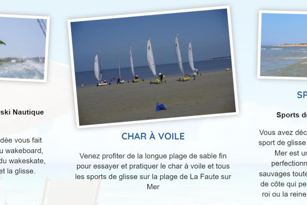 Villa L'Acacias Longeville-sur-Mer Zewnętrze zdjęcie